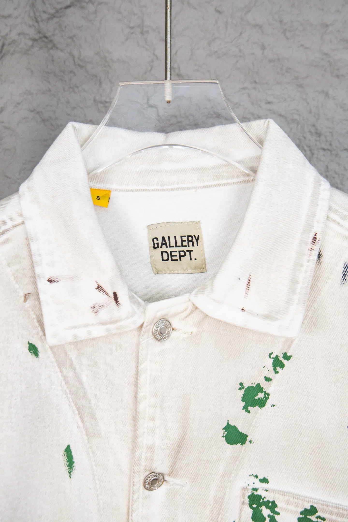 Style number: M222 P300 Gallery Dept EP Jacket Hand-painted graffiti jacket American high street zipper jacket Size: S-XL